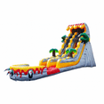 thumbnail image 3 of JumpOrange 19’ T-Rex Commercial Grade Water Slide with Splash Pool for Kids and Adults (with Blower), Outdoor Indoor, Wet Dry Use, Tall Inflatable, 3 of 7