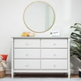 thumbnail image 2 of DaVinci Jenny Lind Spindle 6-Drawer Dresser in White, 2 of 3