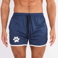 thumbnail image 2 of DDAPJ pyju Birthday Gifts! Men's Running Shorts Breathable Athletic Gym Mesh Shorts for Men Dog Paw Printed Casual Gym Workout Short Pants 2025 Navy XL, 2 of 7