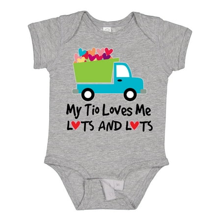 

Inktastic My Tio Loves Me Gift for Nephew Gift Baby Boy Bodysuit
