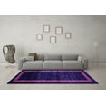 thumbnail image 3 of Ahgly Company Indoor Rectangle Abstract Pink Modern Area Rugs, 4' x 6', 3 of 4
