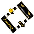 thumbnail image 4 of 1 Pc 2021 Graduation Fête Cadre Photo Selfie Cadre Fun Photo Prop (Couleur Assortie), 4 of 8