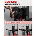 thumbnail image 5 of Cable Crossover Machine,Lat Pull Down Machine with Adjustable 16 Positions Dual Pulley System,Wall Mounted Pulley Tower functional traine for Home Gym Fitness, 5 of 6