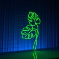 thumbnail image 2 of Glowneon Monstera Leafs Neon Signs, Plant Shop Garden Art Decor, 2 of 4