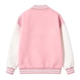 thumbnail image 7 of LYHao Boys Stylish Baseball Jacket Color Long Sleeve Open Front Casual Coat For Kids Unisex Outerwear Boys Jacket Coats,Sizes 7-8 Years, 7 of 7