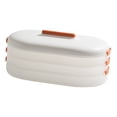 thumbnail image 2 of Neinkie Conteneurs de Stockage en Plastique Boîtes de Rangement pour Aliments avec Couvercles pour Réfrigérateur Réfrigérateur Armoire Bureau, 2 of 7