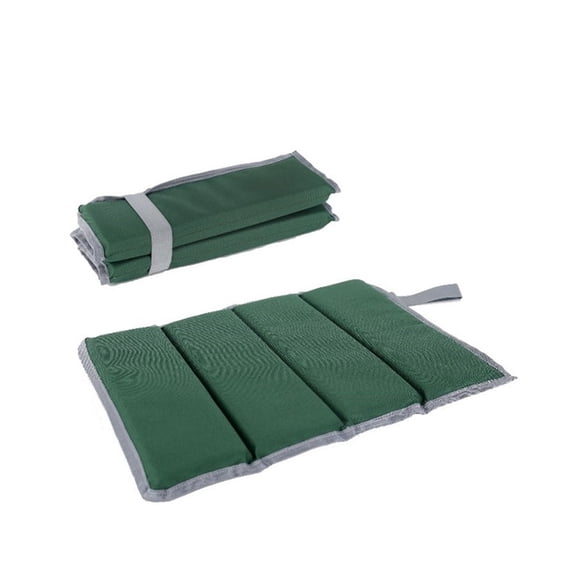 Toystoory Colchoneta para sentarse portátil de 4 pliegues para acampar, senderismo, Picnic, cojín de asiento a prueba de humedad, almohadilla Type6 NO6