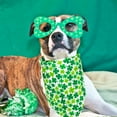 thumbnail image 2 of FYTPOV 2pcs Dog Bandana, St.Patrick's Day Pet Scarf Bibs for Dogs Cats, Adjustable Pet Supplies for Small Medium Large Dog Puppy Cat Pet, Green, 2 of 5