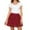 Red, variant on Tutus for Women Layered Womens Mesh Short Ballet Bubble Dress Elastic Waist Above Knee Tutu Dance Skirts Rave Party C`ostume
