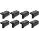 thumbnail image 1 of Mejora las luces solares para exteriores para patio, paquete de 8 luces solares LED impermeables para cercas, 1 of 5