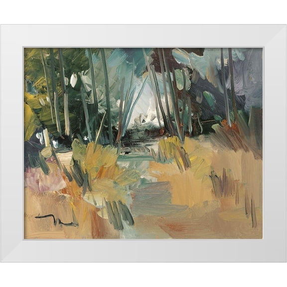 Trujillo, Jose 14x12 White Modern Wood Framed Museum Art Print Titled - A New Day