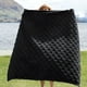 thumbnail image 3 of Manta de cama negra supersuave y acogedora de 130 x 180 cm, 3 of 8