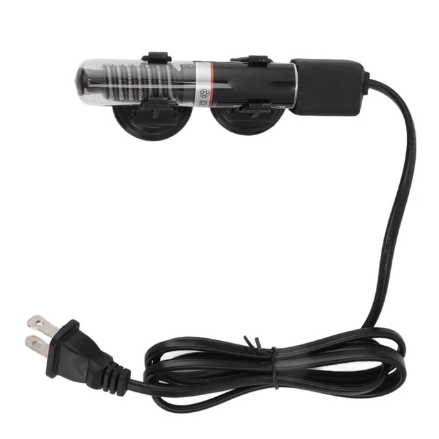 Ccdes Constant Temp Aquarium Heater,Aquarium Heater Constant Temperature Submersible Small Fish Tank Heating Rod 25W US Plug 110‑120V,Fish Tank Heater