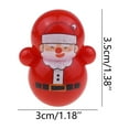 thumbnail image 3 of EUDIDV Christmas Doll 50PCS Novelty Christmas Santa Tumbler Doll Christmas Gift Xmas Figurine, 3 of 7