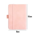 thumbnail image 2 of Leather Cover Pocket Notebook With Pen Holder Page Marker Ribbons, 2 of 5