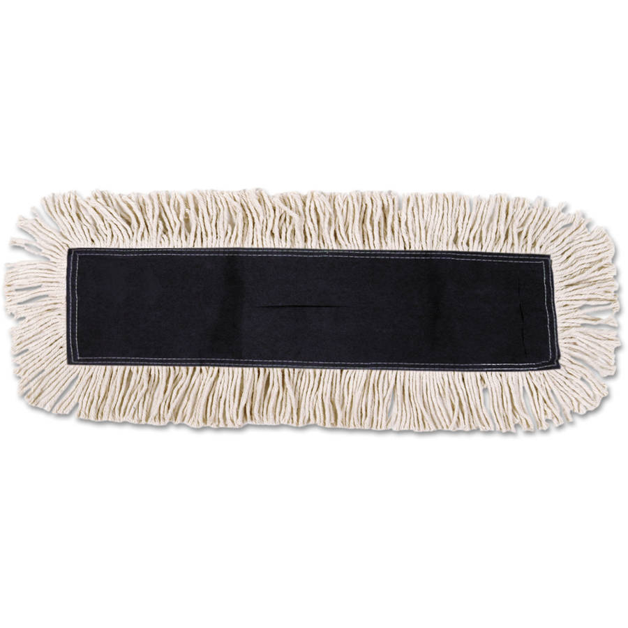 Boardwalk Cotton Synthetic Fibers White Dust Mop Head by UNISAN
