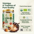 thumbnail image 3 of Vietnipa Organic Nipa Palm Granulated Sugar, Low Glycemic Natural Sweetener, USDA Organic Palm Sugar Alternative for Coffee, Tea, Baking & Cooking, 12.3 oz (350g), Pack of 1, 3 of 6