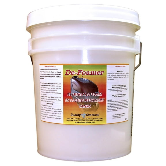 Defoamer - Instantly removes foam from Hot Tubs - 5 gallon pail