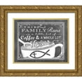 thumbnail image 1 of Longfellow Designs 18x15 Gold Ornate Wood Framed with Double Matting Museum Art Print Titled - This Family, 1 of 4