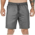 thumbnail image 2 of Men's Casual Sports Workout Short,Men Fitness Running Shorts Athletic Gym Shorts with Pockets & Towel Loop, 2 of 7