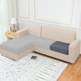 Velvet LShaped Sofa Cover, MachineWashable/Easy to Clean, Perfect for