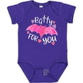 thumbnail image 3 of Inktastic Batty for You Pink Valentine Bat Boys or Girls Baby Bodysuit, 3 of 5
