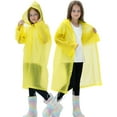 thumbnail image 3 of Lot de 2 Imperméables pour Enfants, Ponchos de Pluie Réutilisables avec Capuchon et Manches Imperméables, 3 of 5