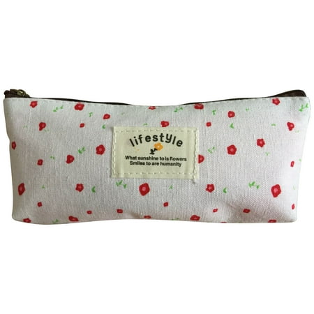 labakihah school supplies cartoon pencil bag brush wrap holder pencil case cosmetic makeup coin pouch