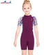 thumbnail image 5 of Naiovety DIVE SAIL Pantalones cortos de manga corta Traje de neopreno Deportes transpirables Pieles de buceo Niñas Surf Cool Body Feeling Niños Snorkel Deportes acuáticos Púrpura S Naiovety OD003676-01, 5 of 6