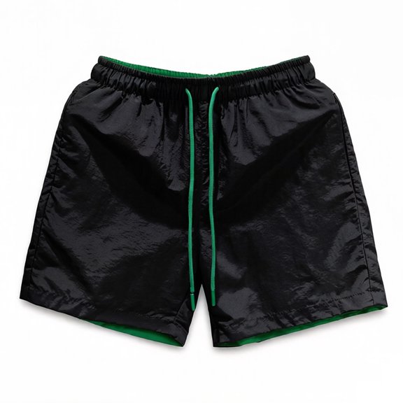 XAOFW Men's Board Shorts Color Blocking Lightweight Beachwear Shorts With Back Pocket For Summer Water Sports Soft Bottoms L