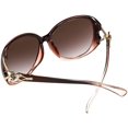 thumbnail image 3 of FEISEDY Women Oversized Polarized Sunglasses Ladies Large Shades Classic Fox Sunglasses B2730, 3 of 12