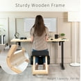 thumbnail image 5 of VIVO Ergonomic Wooden Rocking Kneeling Chair, Rocker Stool for Home & Office, 5 of 5