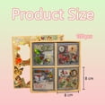 thumbnail image 2 of 100 pegatinas para álbumes de recortes, pegatinas vintage autoadhesivas para álbumes de recortes, pegatinas decorativas transparentes de naturaleza para adolescentes, niñas y mujeres, 2 of 8