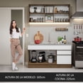 thumbnail image 5 of Cocina Integral Modular Madesa Glamy con Tarja 150cm MB, 5 of 5
