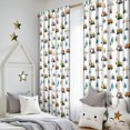 thumbnail image 5 of Blackout Kids Curtains,Cartoon Construction Vehicles Cranes Childrens Insulated Curtains Set Of 2,Bedroom Essentials,Toddler Room Decor 52"x84", 5 of 5