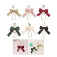 thumbnail image 2 of ZPAQI Fashionable Keychain with Ribbon Bowknot Key Accessory for Girls Bag Decoration, 2 of 21