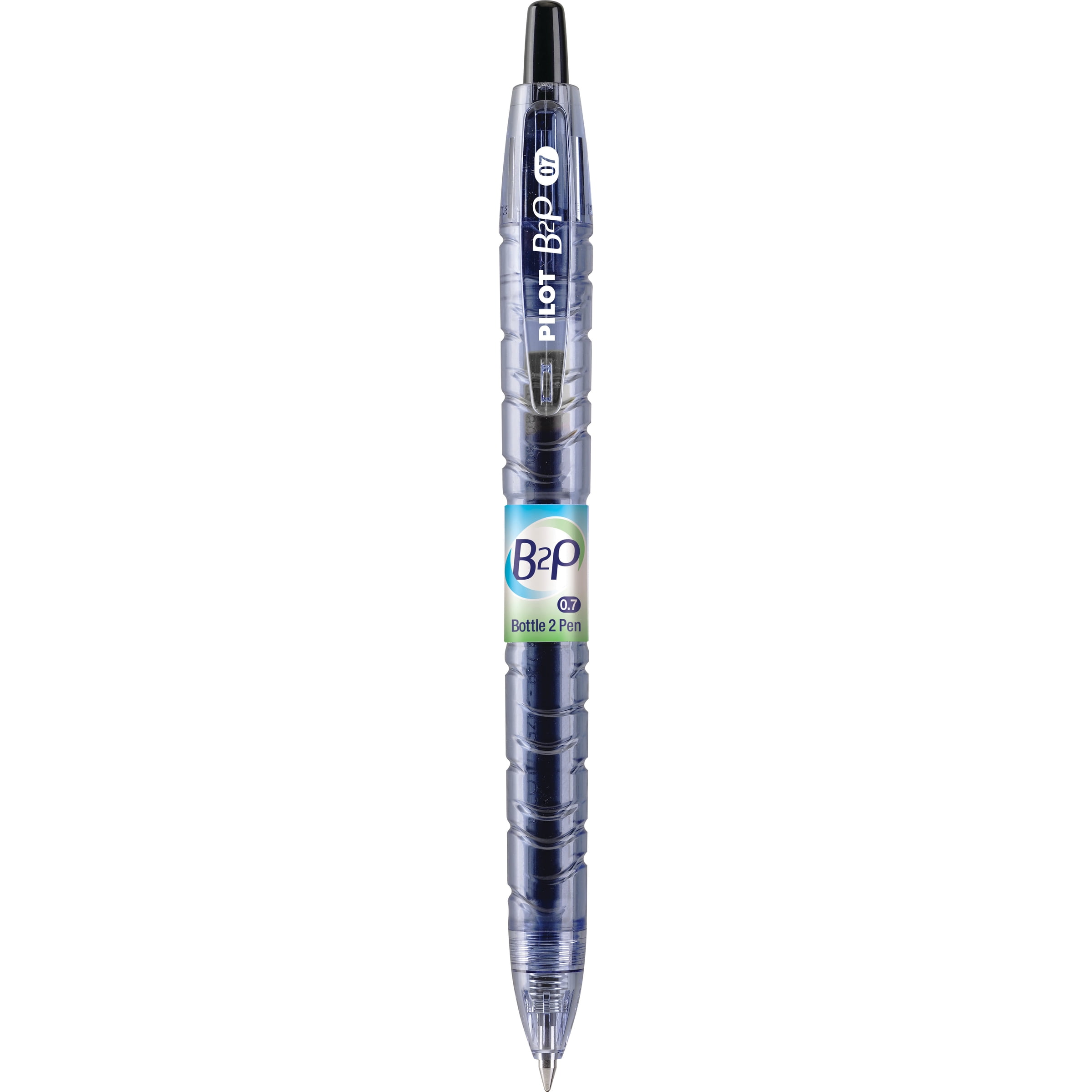 Pilot B2P (Bottle to Pen) Gel Pens, Fine Point (0.7 mm), Black, 10 Count