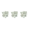 thumbnail image 3 of maskred 50 Pcs Plateau Rond Vierge Pendentif Collier Base DIY Cabochon Argent Blanc 29x22mm 3Set, 3 of 6