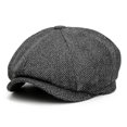 thumbnail image 4 of "Men's Plus Size Peaked Blindfold Flat Beret", 4 of 5