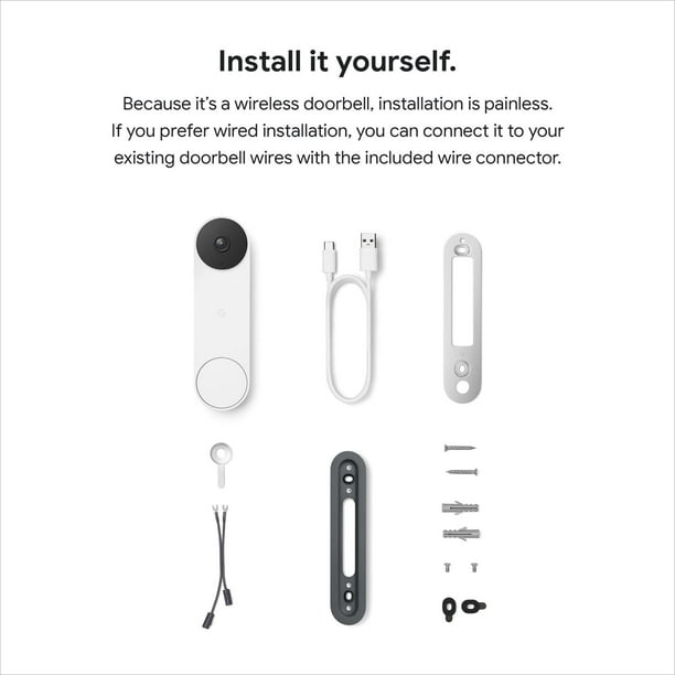 Google Nest, Doorbell - Battery - Walmart.ca