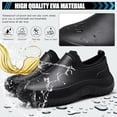 thumbnail image 2 of SKIUHS Men & Women's Slip-On Slip Resistant Chef Shoes – Waterproof Oil Resistant Microfiber Leather Kitchen Work Safety Footwear, 2 of 7