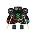 thumbnail image 2 of Electronic Drum Set 9-Drum Practice Pad with Headphone Jack, 2 of 4