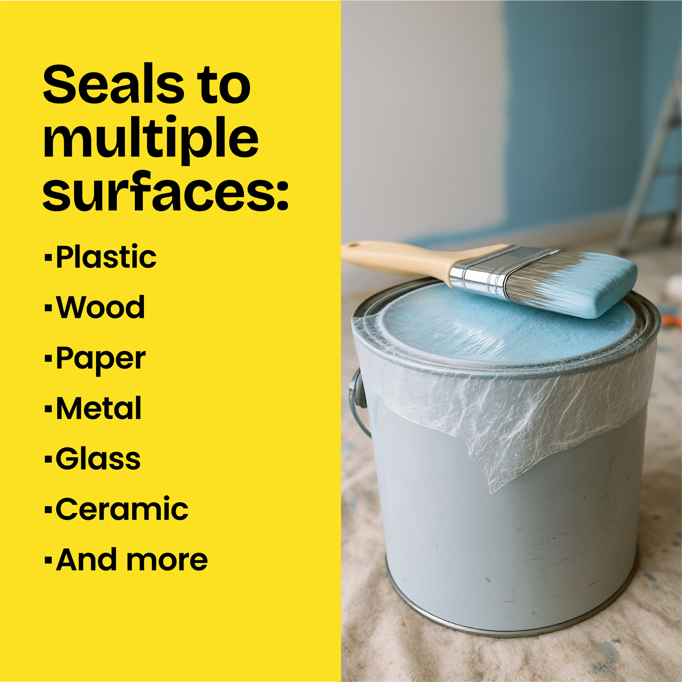 Glad Press'N Seal Multipurpose Sealing Food Wrap, 140 sq ft photo 4