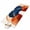 Blue Orange, variant on 2'x6' Rug Runners for Hallways Kitchen, Navy Blue Burnt Orange Non Slip Entryway Beside Floor Carpet Runner, Geometric Modern Boho Art Washable Laundry Room Bedroom Throw Rugs Mat for Family Pet