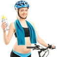thumbnail image 3 of 10 Uds. Toalla de enfriamiento Toalla de hielo Toallas de enfriamiento para el cuello y la cara Toalla de enfriamiento de microfibra para gimnasio, viajes, yoga, camping, correr, (10 colores, 3 of 5