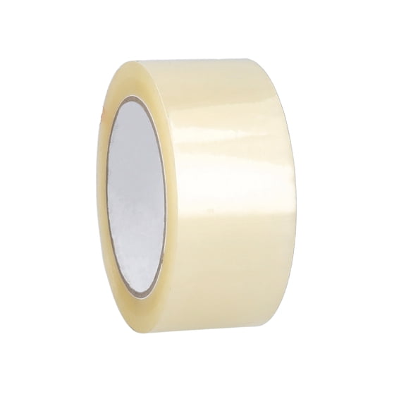 Shield Tape 6 Rolls - 3 Mil - Carton Sealing Packing Acrylic Tape with for Smooth unwind, Secure Seal, Clear, 2" x 55 Yard (165 ft), 3" Core