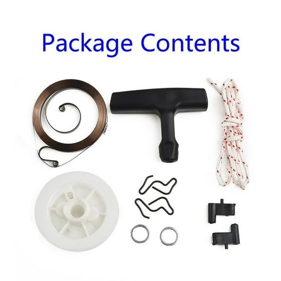 1 Set Sprocket Washer Recoil Pull Starter Spring Pulley Handle Rope Kit for Stihl 021 023 025 MS250 MS230 MS210 Chainsaw Accessories