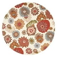thumbnail image 5 of Country & Floral Rug - Blossom Wool Pile -Ivory/Multi-Color:Ivory/Multi,Design:Country & Floral,Shape:Runner,Size:8'LX2'3"W, 5 of 7