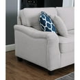 thumbnail image 3 of Leo Light Gray Linen 8Pc Modular L-Shape Sectional Sofa and Ottoman, 3 of 11
