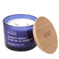thumbnail image 3 of Art Wick 12oz Serenity Beach Soy Wax Blended Scented Candle,2 wood wick, 3 of 4